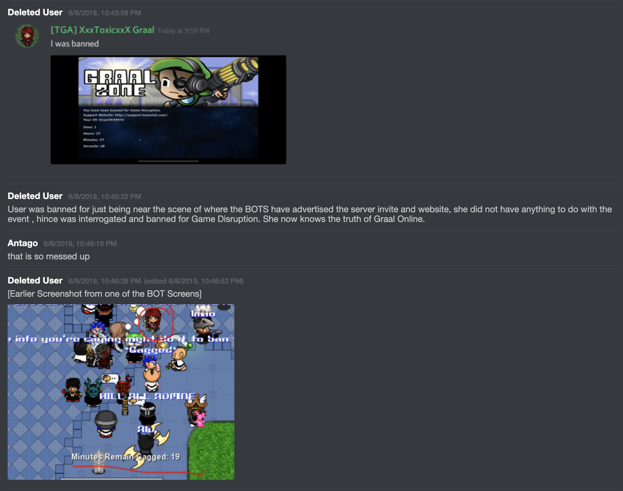 Screenshot taken from an archived copy of the 2019 Mongerz Discord server.
