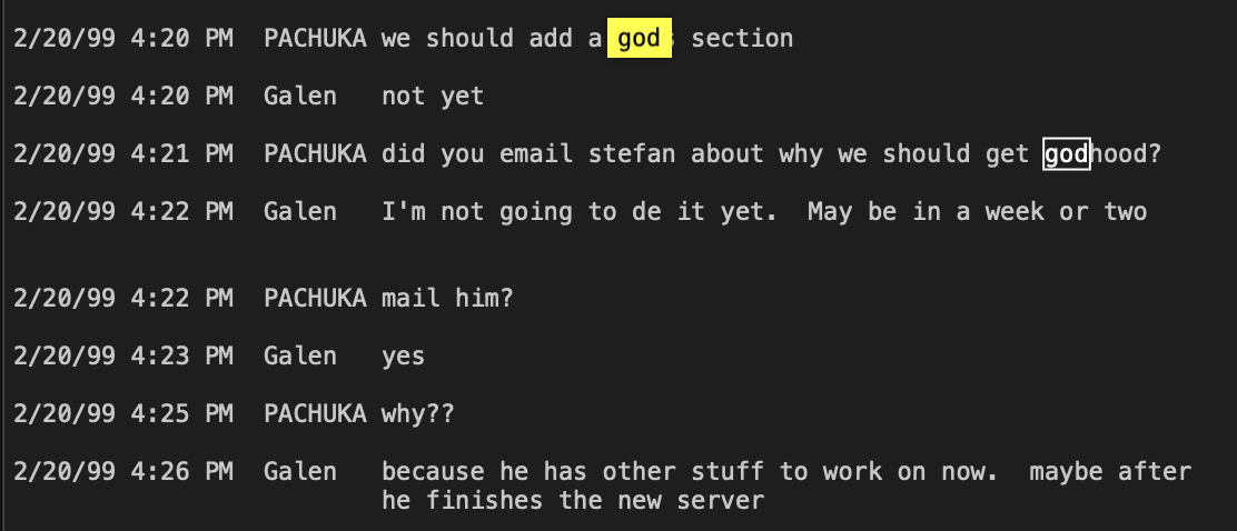 PACHUKA requests canonization.